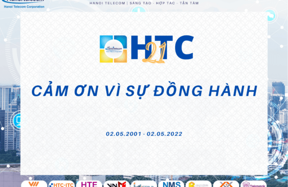 Hanoi Telecom gửi lời cảm ơn chân thành đến CBNV & đối tác khách hàng