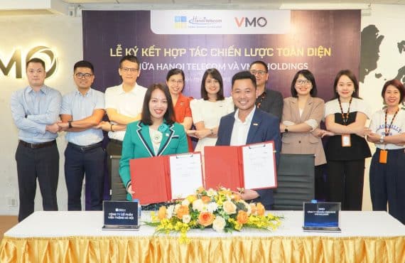 Hanoi Telecom and VMO Holdings Sign Comprehensive Strategic Cooperation Agreement